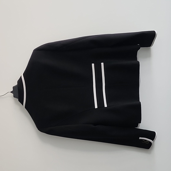 JONES NEW YORK Sz 6 Lined Black Blazer - Picture 2 of 7